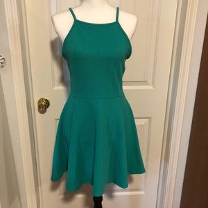 H&M Teal Mini Dress
